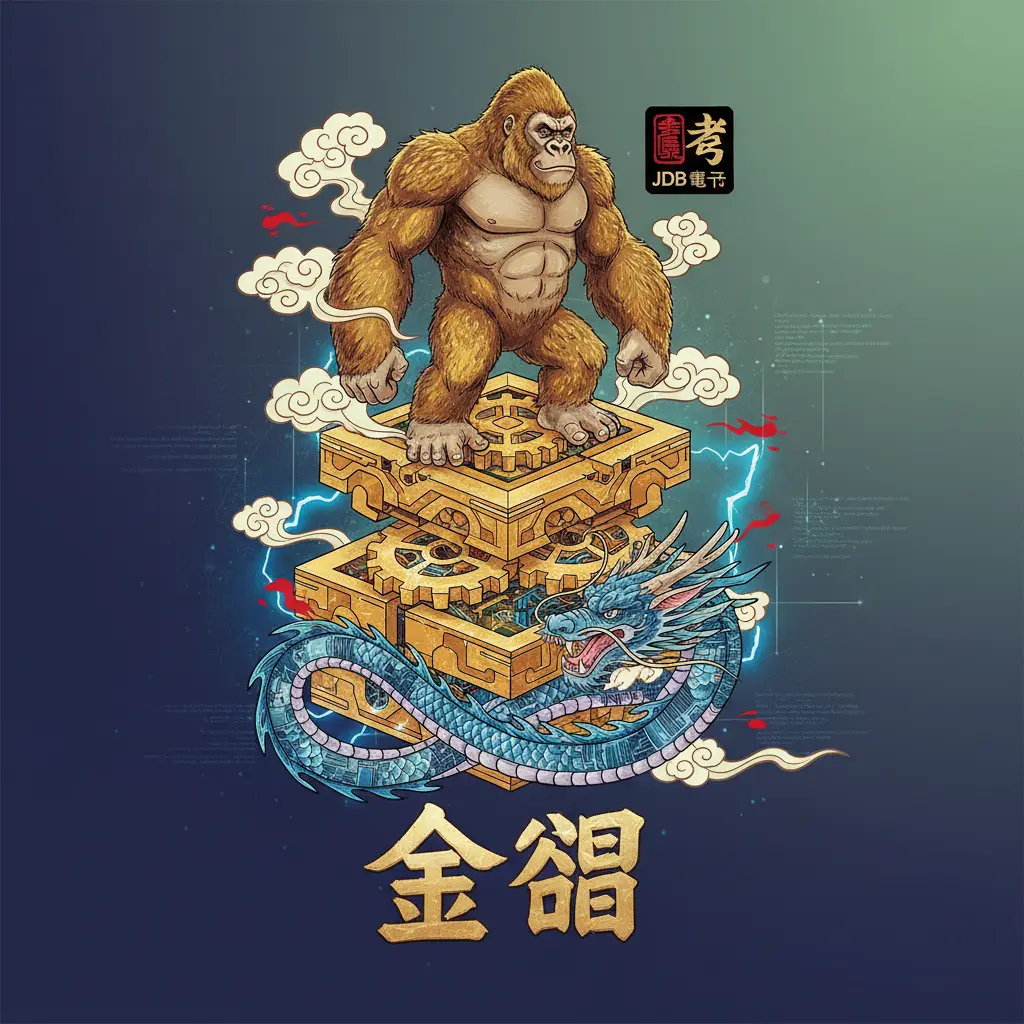 JDB電子-金剛 - 堆棧圖案