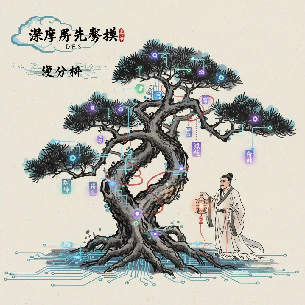 演算法 - 深度優先搜尋