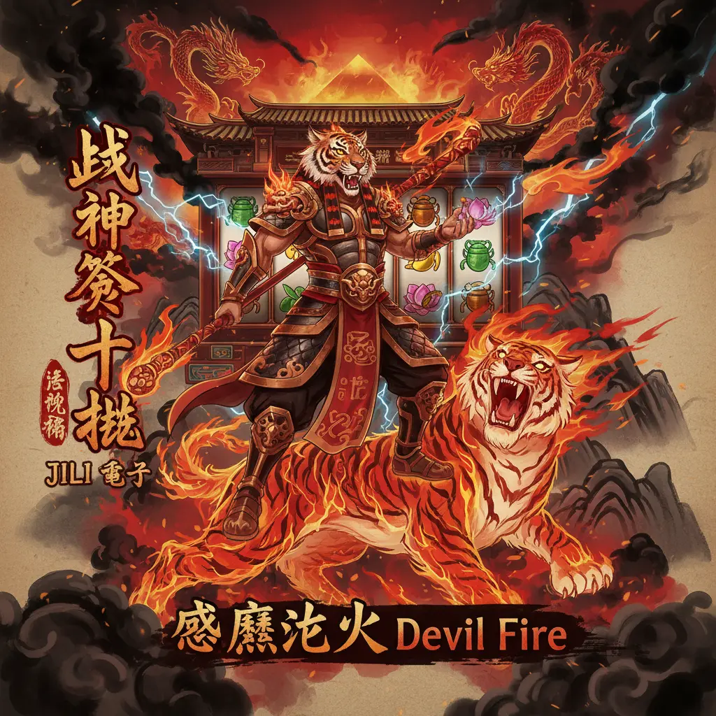 JILI 電子- 惡魔之火 Devil Fire - 戰神賽特老虎機