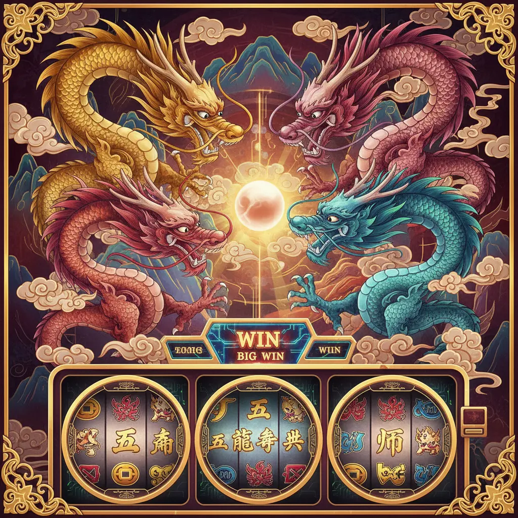 五龍爭霸老虎機 - 五龍爭霸