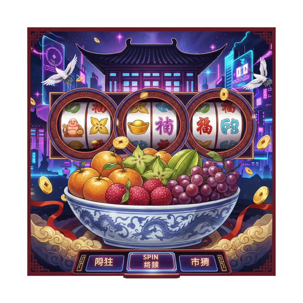 賭場老虎機 - 水果盤