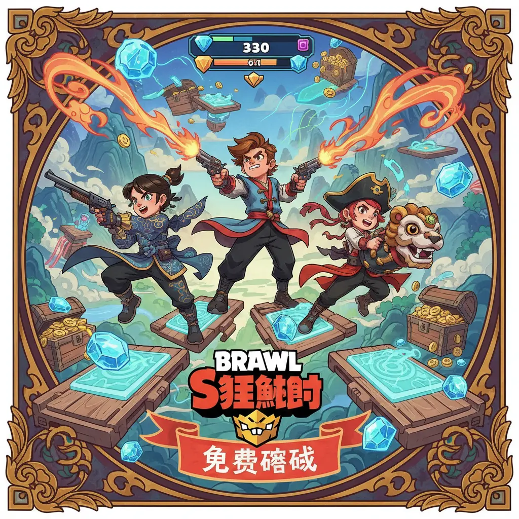 免費遊戲 - 荒野亂鬥（Brawl Stars