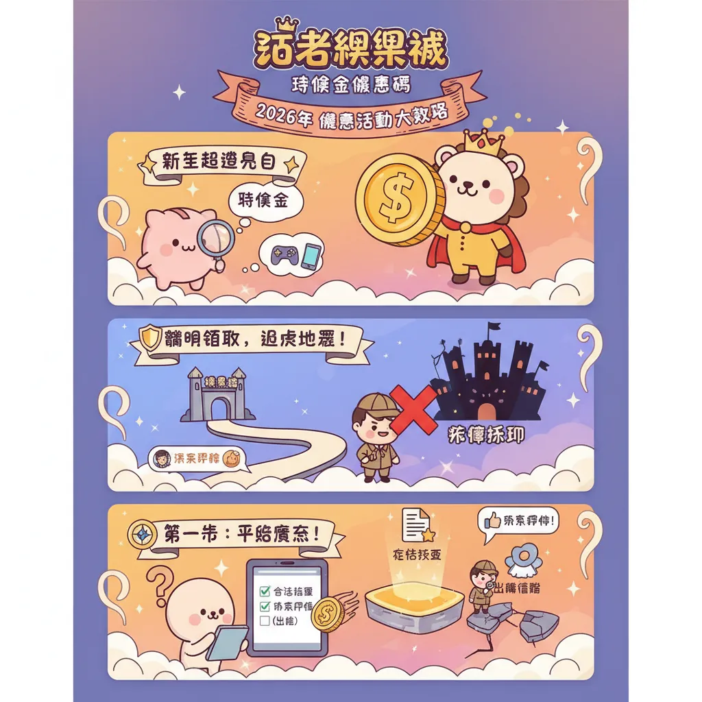 2026體驗金領取攻略