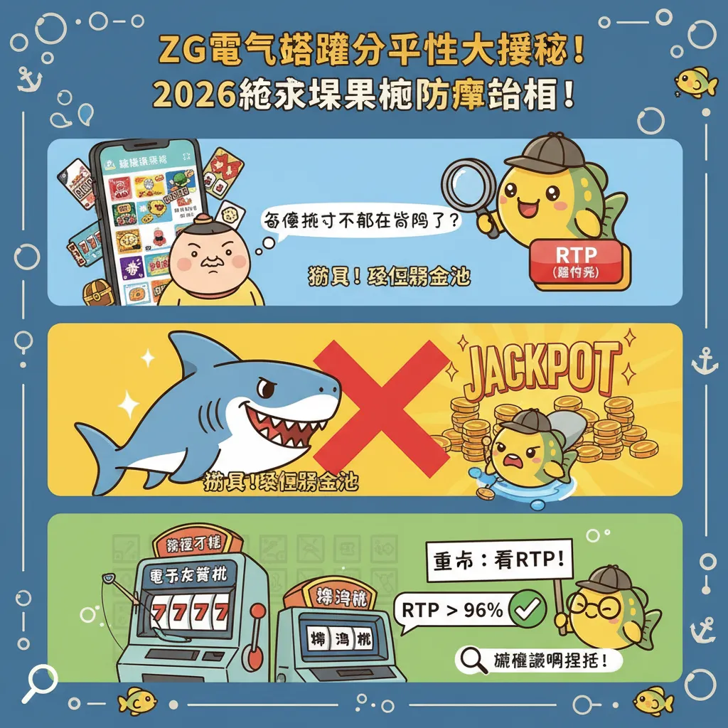 ZG電子遊戲公平性揭祕：如何挑選高RTP的線上娛樂城