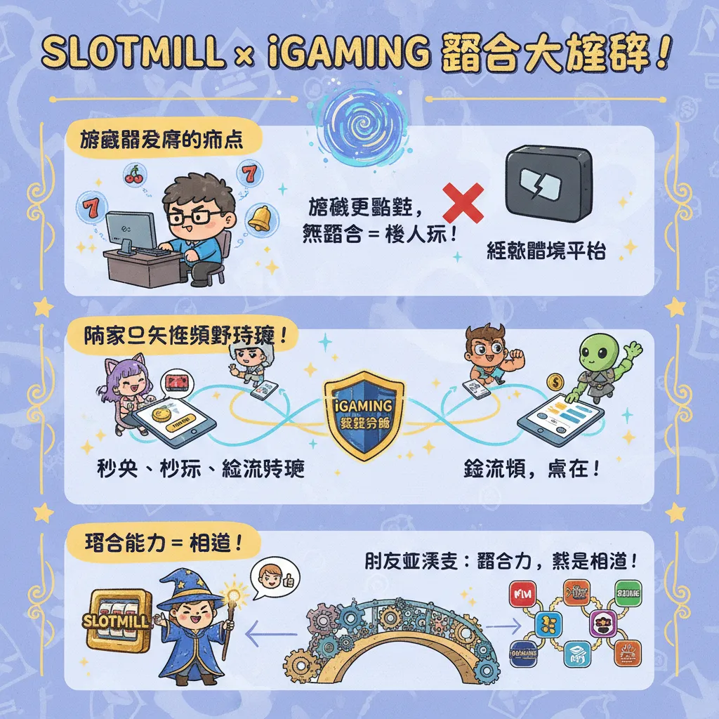 Slotmill 在線老虎機與 iGaming 解決方案的整合優勢