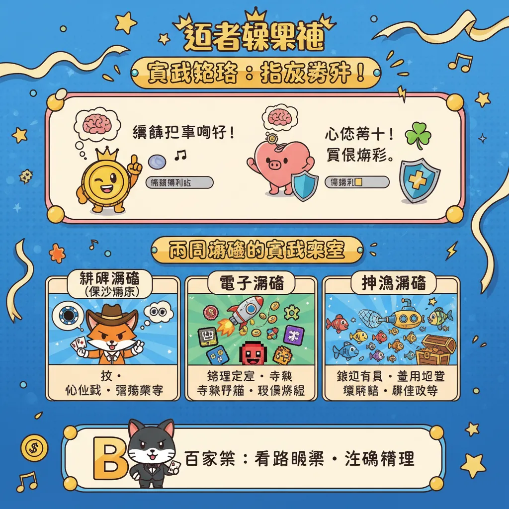 熱門遊戲贏錢實戰撇步