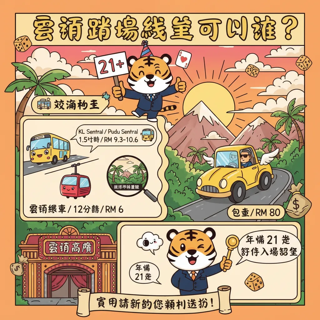 前往雲頂賭場的實用指南：交通、營業時間與注意事項