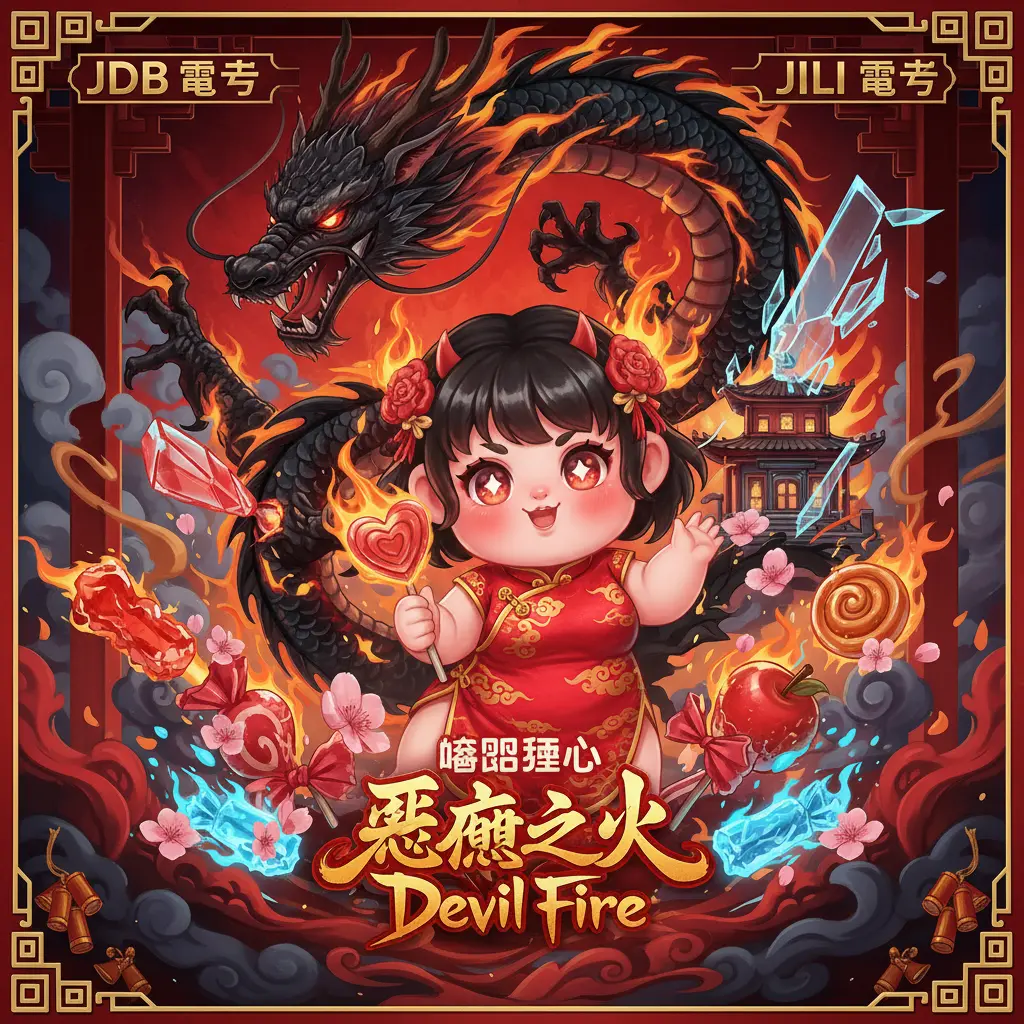 JILI 電子- 惡魔之火 Devil Fire - JDB電子-爆爆甜心
