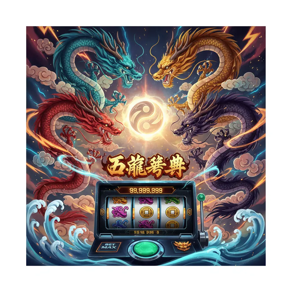 五龍爭霸老虎機 - 五龍爭霸